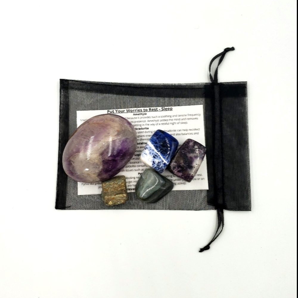 Put Your Worries to Rest Sleep Stone Set